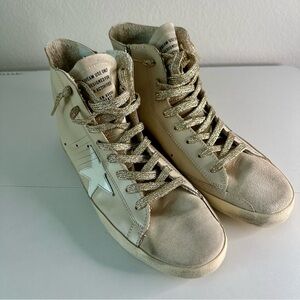 Golden Goose Women's Francy High Top Sneaker SZ EUR 41 US 11
